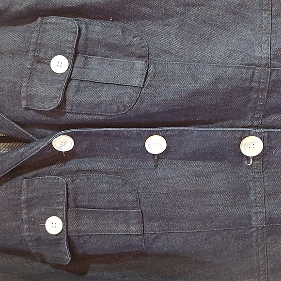 Lauren Jeans Company Ralph Lauren Jean Denim Jacket Womens Button Up - Small - Picture 2 of 5